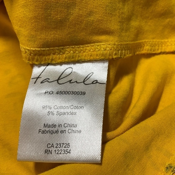 Aritzia Bright Yellow Animal Print Tank Top - Picture 7 of 8